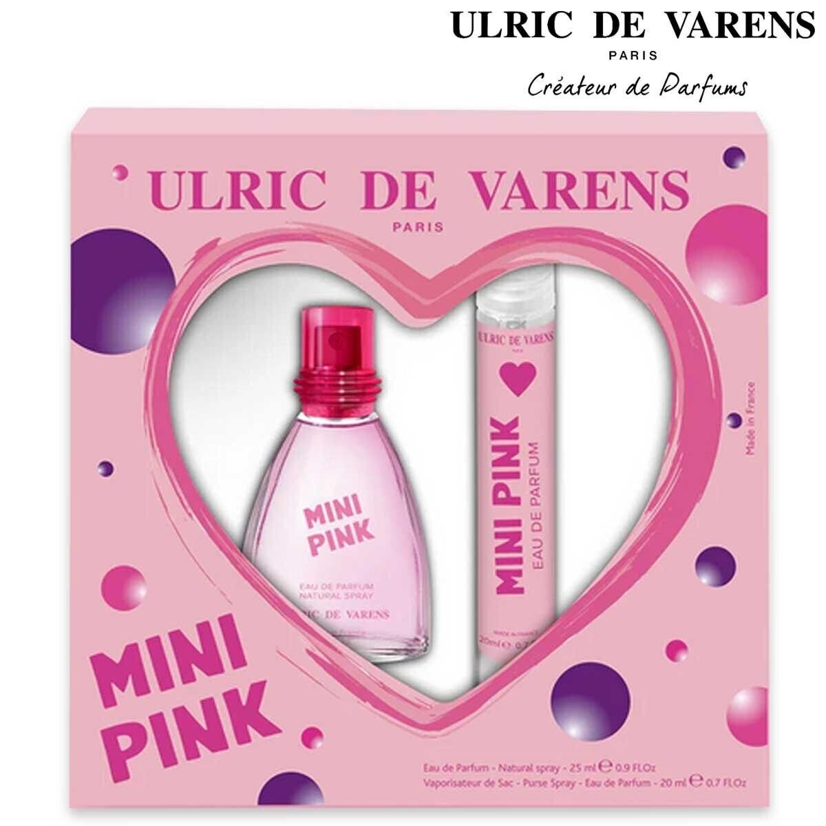 Profumo Ulric De Varens - Mini Pink - NEU/Eau De Parfum + Spray/SET/EDP 25+20 ml