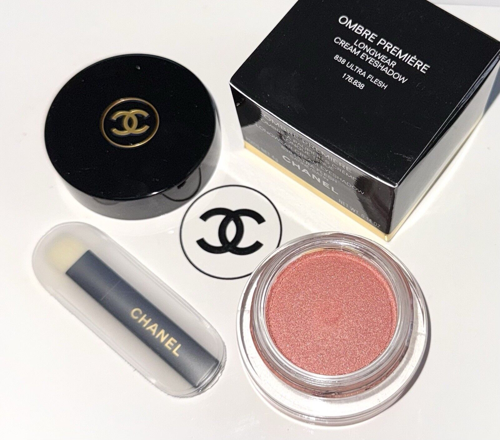 Chanel Ombre Premiere Longwear Cream ombretto 838 Ultra Flesh 4 g