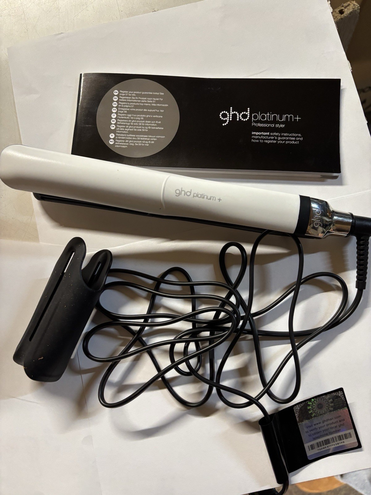 GHD PLATINUM+ STYLER Piastra Professionale - Bianca