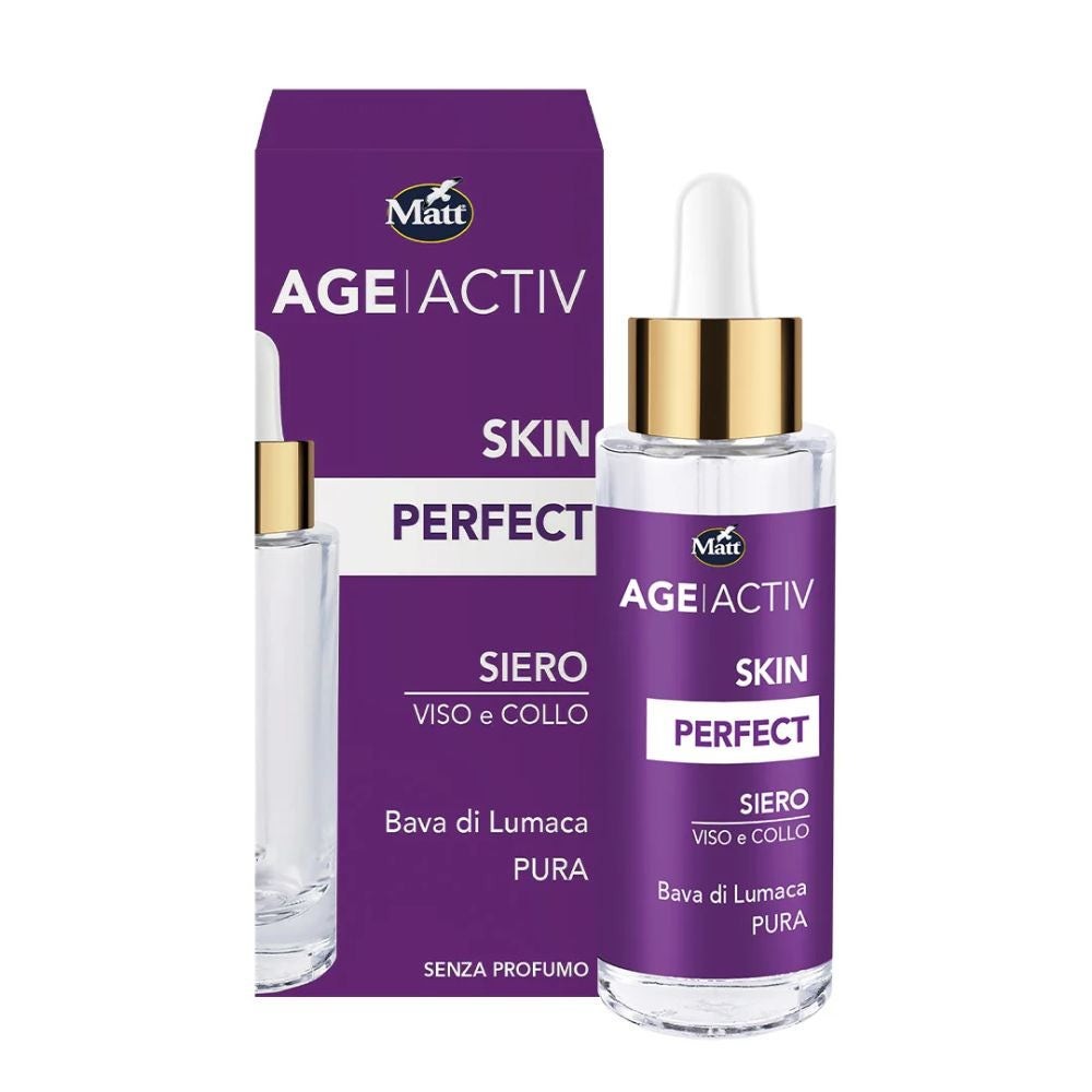 Matt Age Activ - Skin Perfect Siero Viso e Collo, 30ml
