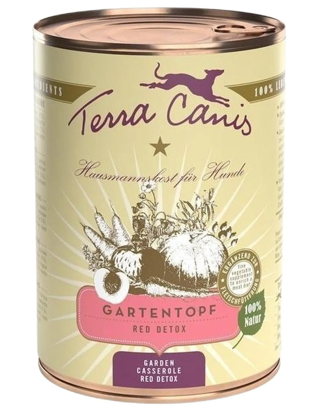 Terra canis giardiniera red detox 400 gr
