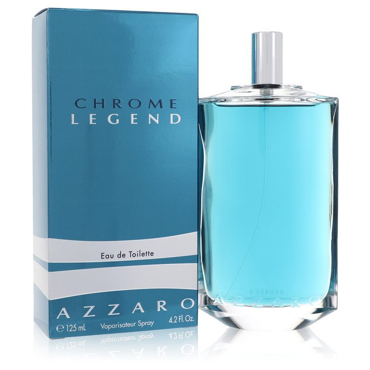 Chrome Legend by Azzaro Eau De Toilette Spray 4.2 oz / e 125 ml