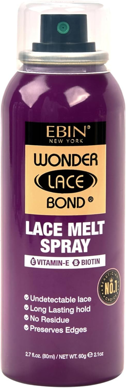 EBIN NEW YORK Wonder Lace Melt Spray aerosol | Preserva i bordi e il (V9X)
