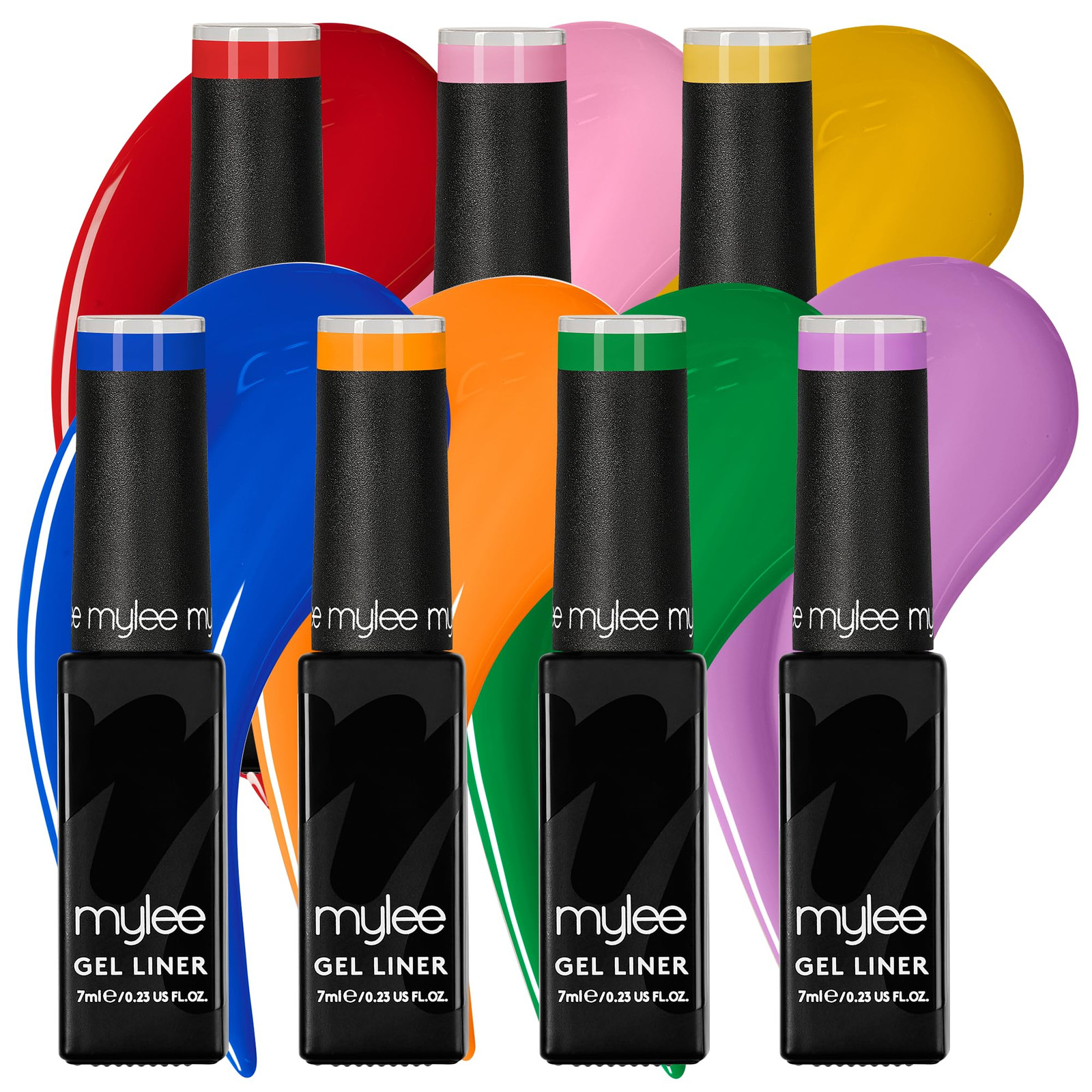 Mylee Set Smalto Semipermanente Liner Gel 7x7ml [Kaleidoscope Kit] (X1W)
