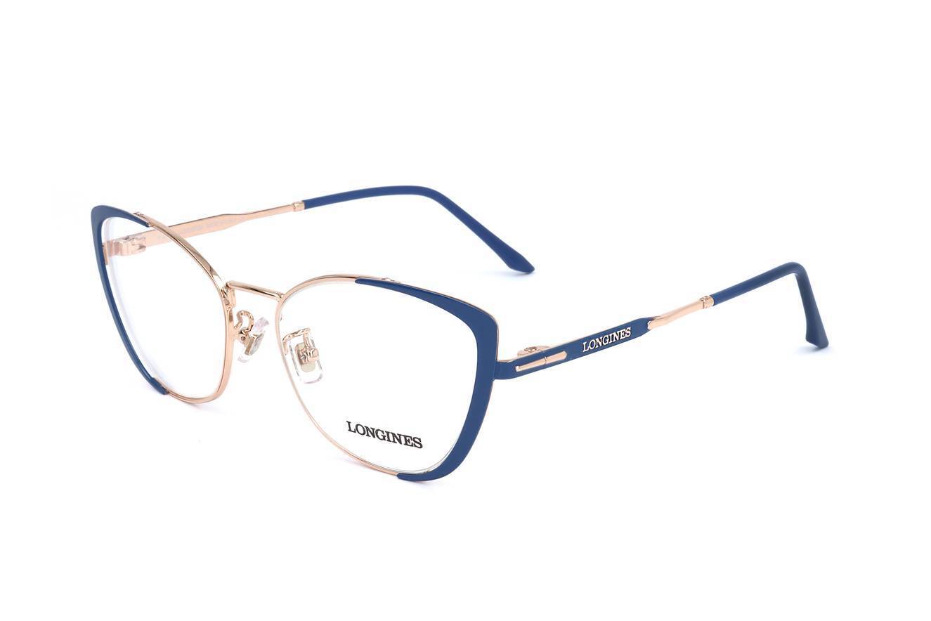 Occhiali da Vista Longines LG5011-H 090  BLUE 54/17/140 Donna
