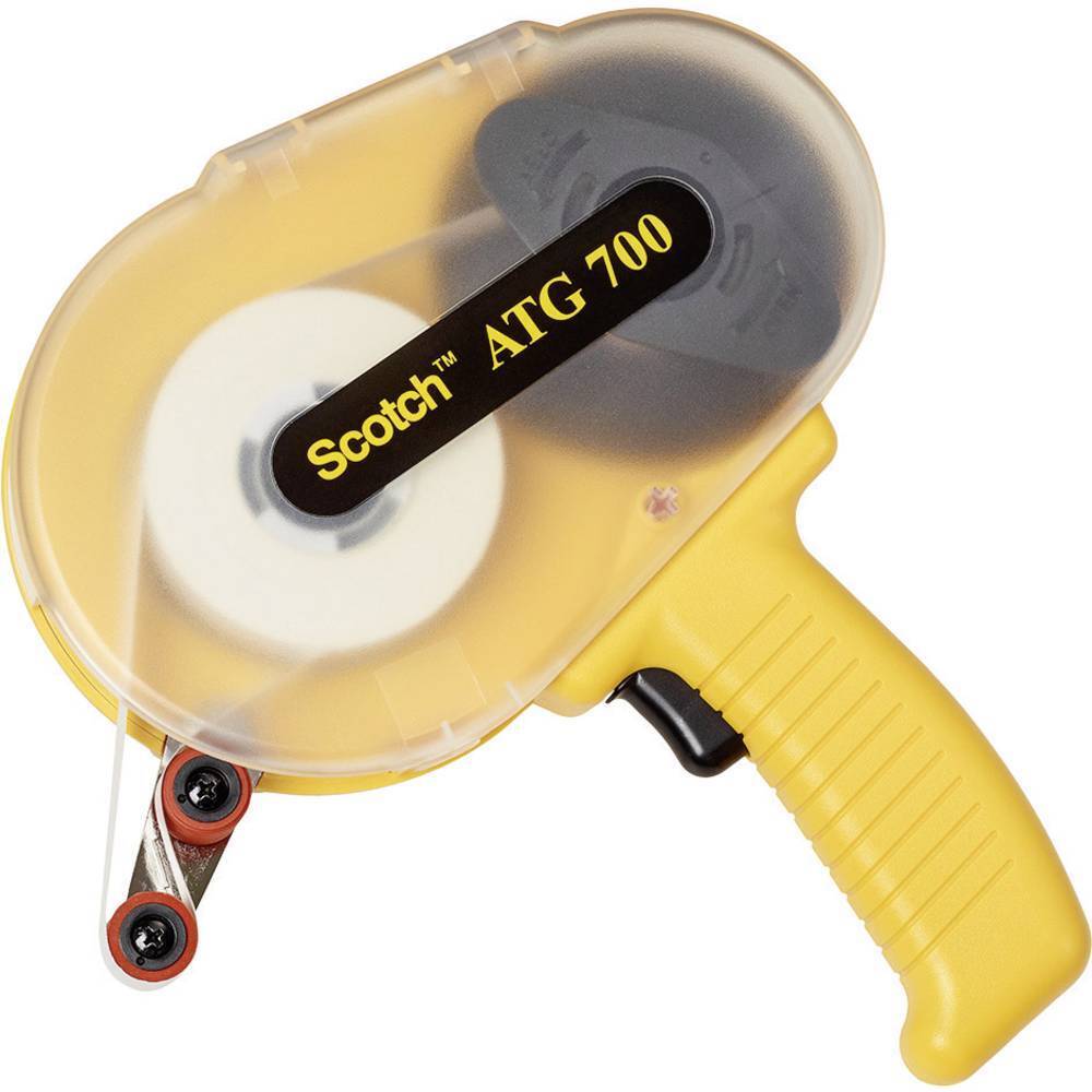 3M Distributore di nastro da imballaggio ATG 700 Giallo Larghezza rotolo