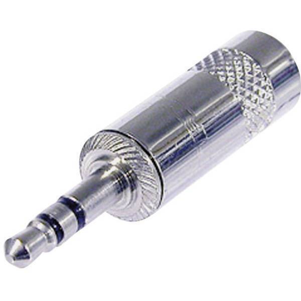 REAN AV NYS231L JACK 3.5 MM SPINA DRITTA NUMERO POLI NUM 3 STEREO ARGENTO 1 PZ