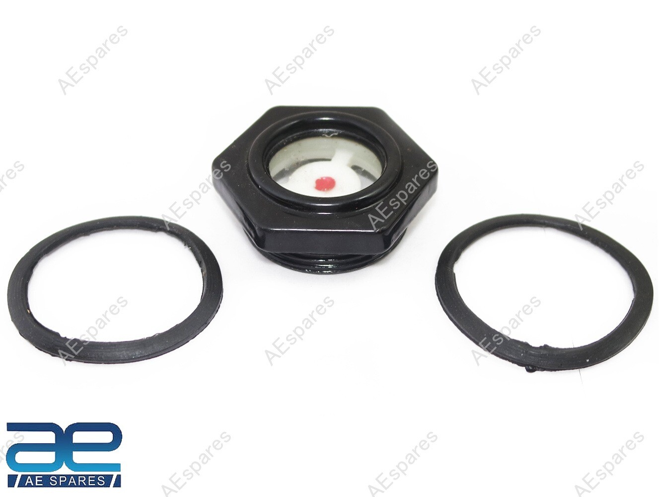 Idraulico Serbatoio Vista Controllo 47MM con Guarnizione Per Jcb 3C 3CX 3D 214