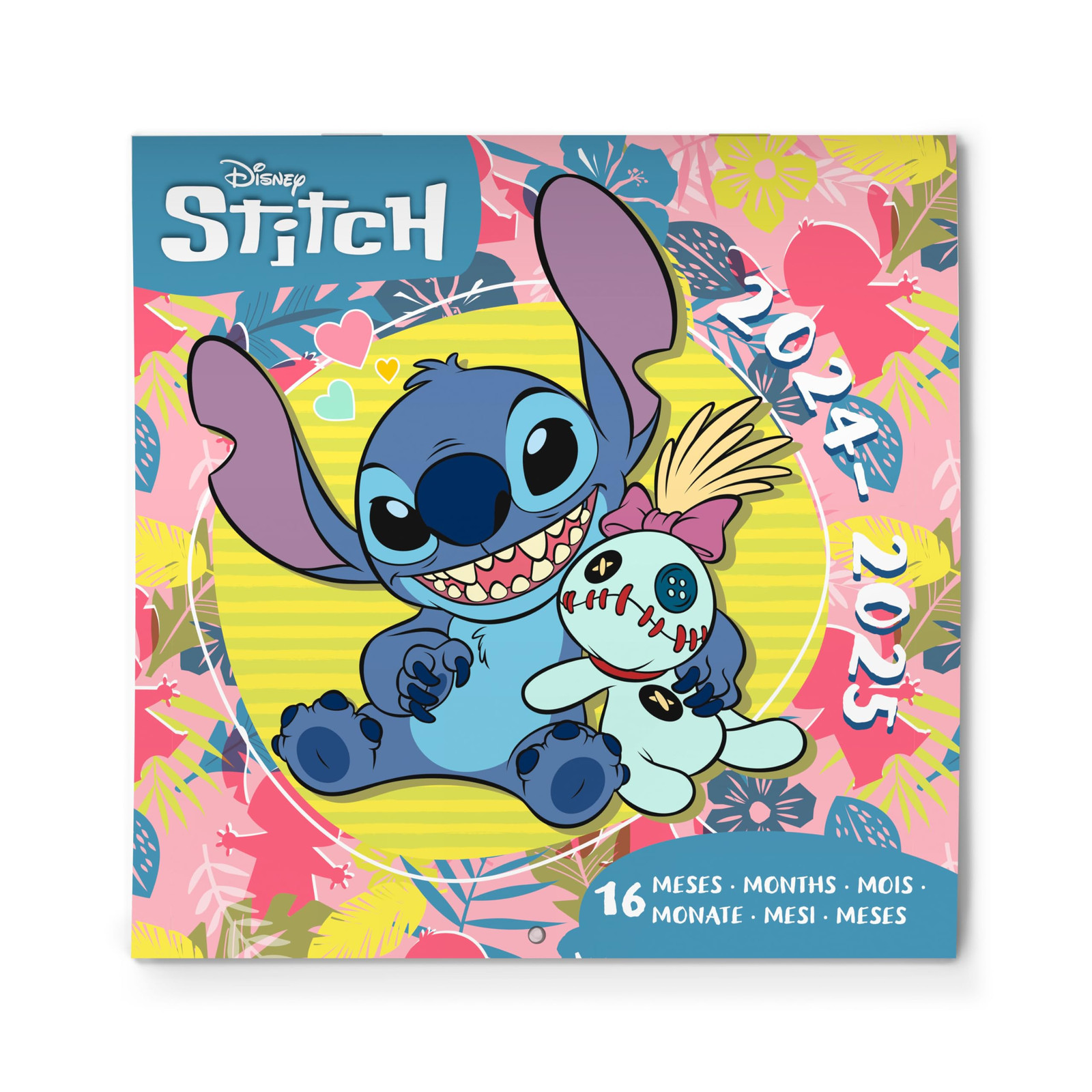 Calendario Stitch 2025 | Calendario 2025 Stitch | Calendario Disney 2025 (p1V)