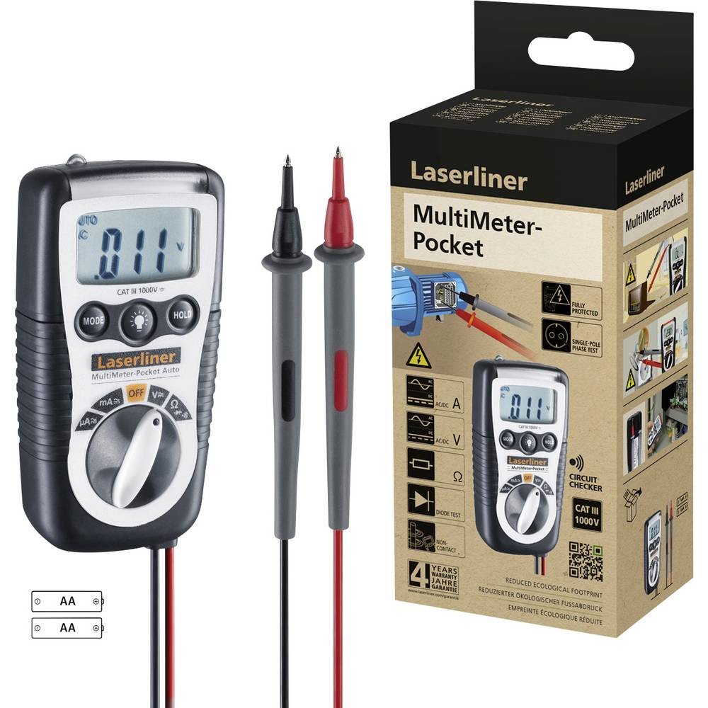 Laserliner MultiMeter-Pocket Multimetro portatile