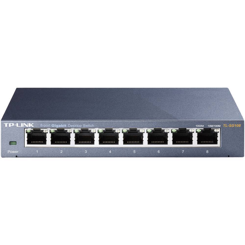 TP-LINK TL-SG108 V4 Switch di rete 8 Porte 1 GBit/s