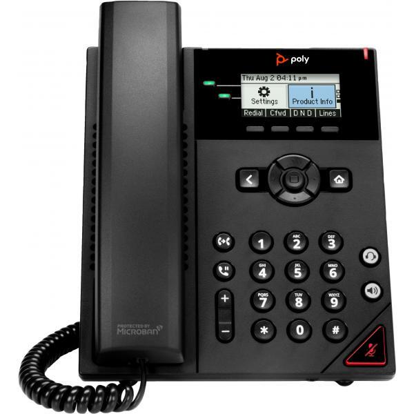 POLY Telefono IP OBi VVX 150 a 2 linee abilitato per PoE (VVX 150 DESKTOP PHONE