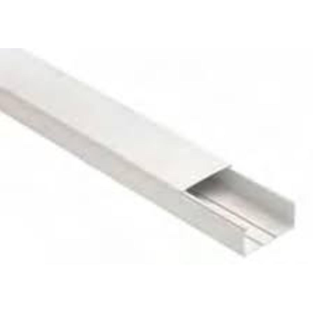 CANALINA COPRICAVO 100X60MM BIANCO COPERTURA FRONTALE LUNGHEZZA 2 METRO