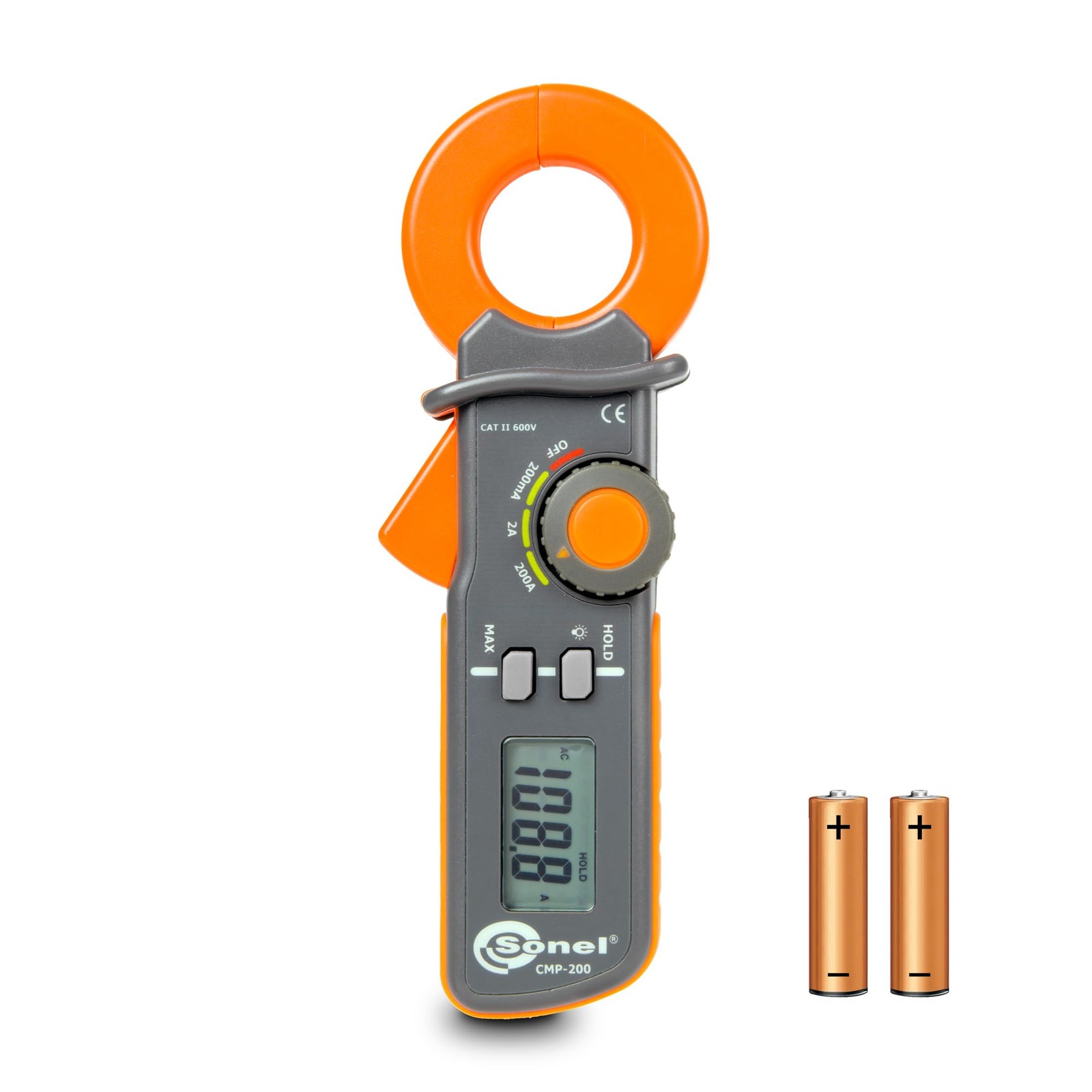 Pinza Amperometrica Sonel CMP-200 - Misura Corrente di Dispersione - 200 (H4p)