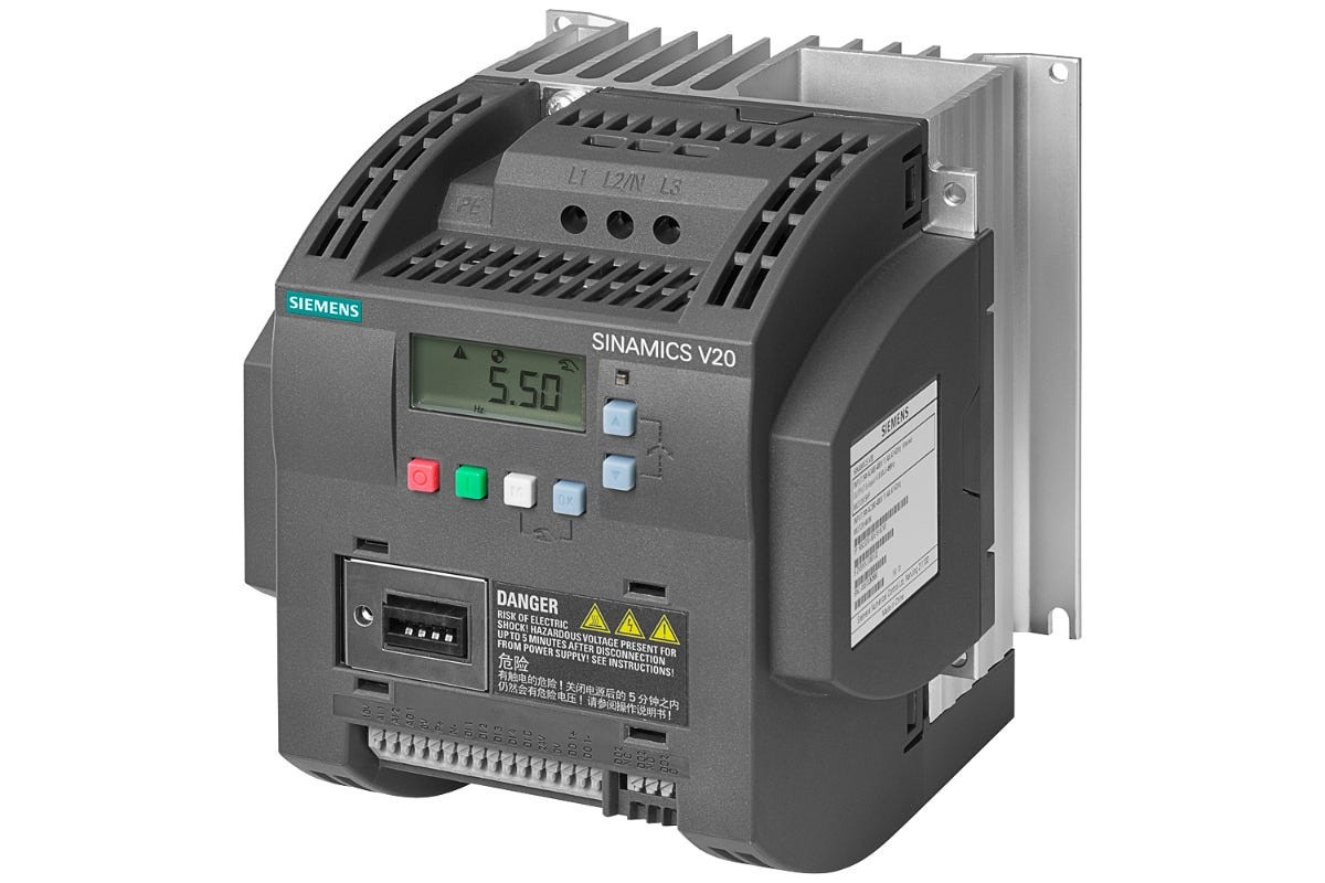 Siemens 6SL3210-5BE23-0UV0  New factory sealed SINAMICS V20 380-480V3AC-15/+10%