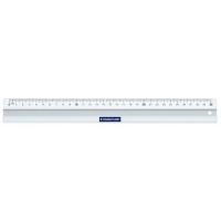 Staedtler Mars 563 Righello da scrivania 150 mm Alluminio Bianco (Lineal alumini