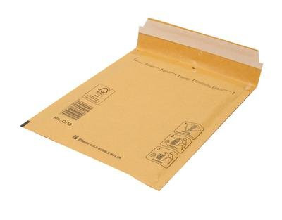 100 Brown Bubble Envelopes Size 3 / C Type 13 Envelopes Mailers (d3v)