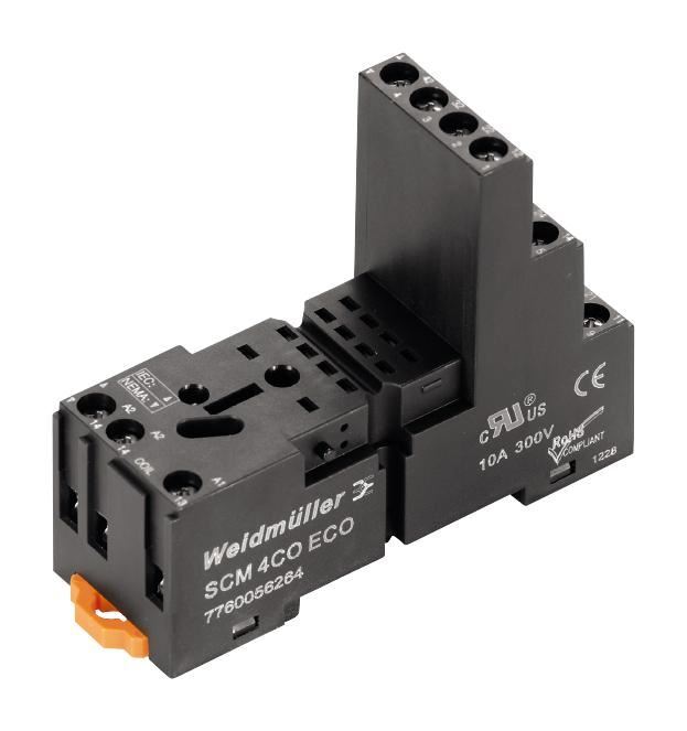 Weidmuller Presa Relè 17 Pin, 6 A, 300 VAC, D DRM 7760056264