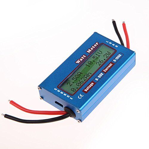 Fasizi Watt Tester di potenza Wattmeter Analizzatore di potenza DC ad (l2w)