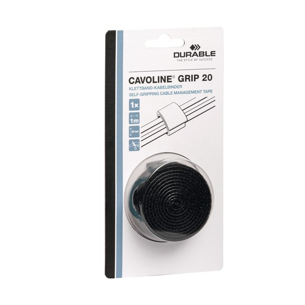 Fascette Fermacavi Cavoline Grip 20 Durable - 100x2 cm - 5032-01 (Nero)