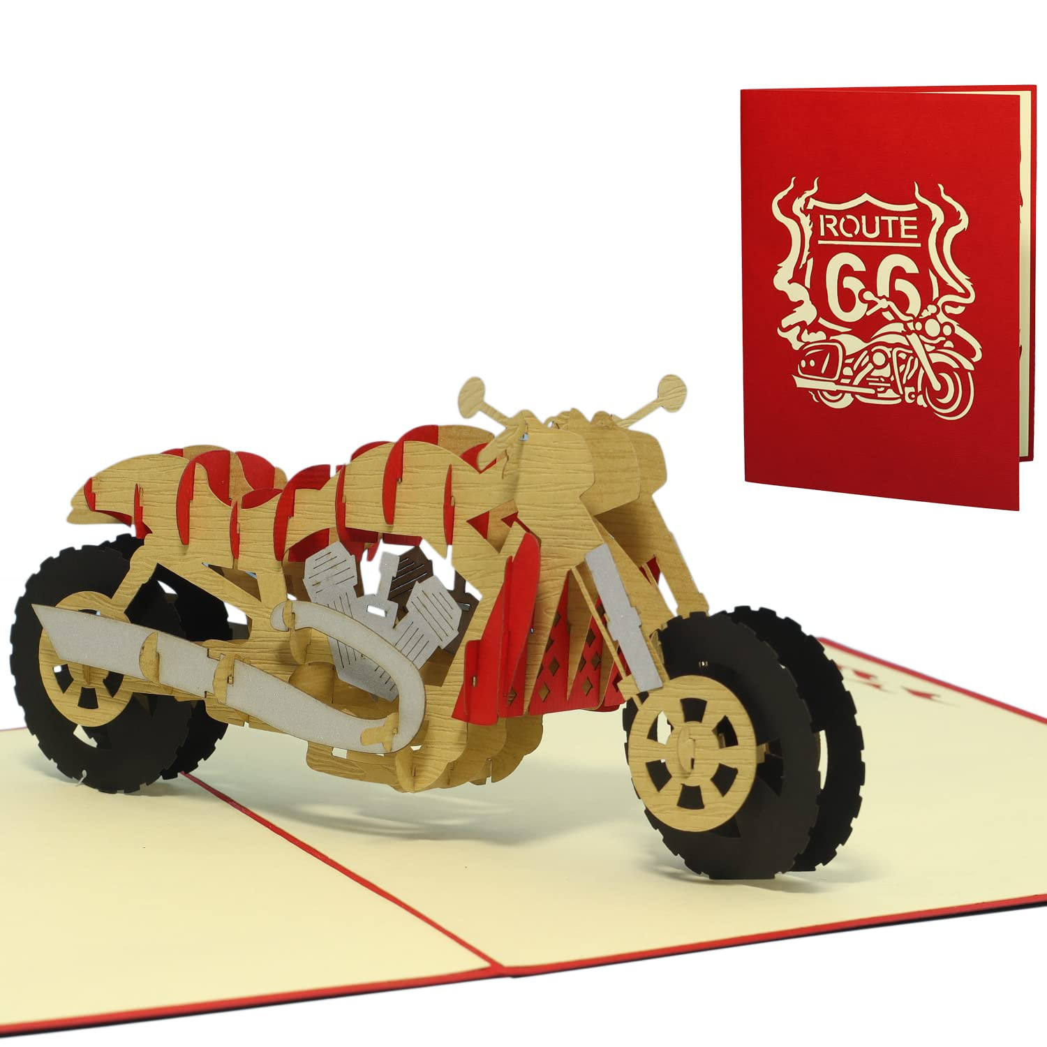 LIN Pop Up 3d biglietti di auguri, Caschi, biglietti di auguri Biglietti (i1Y)