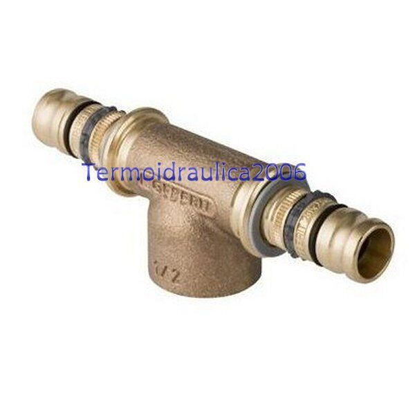 Geberit Mepla 611.362.00.5 Raccordo a T filettato femmina D 16X1/2X16
