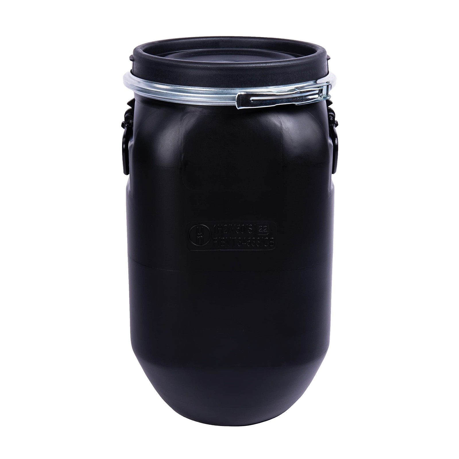 DUST COMMANDER PE30 - Fusto a bocca aperta rotondo in HDPE | 30 Lt | (C8K)