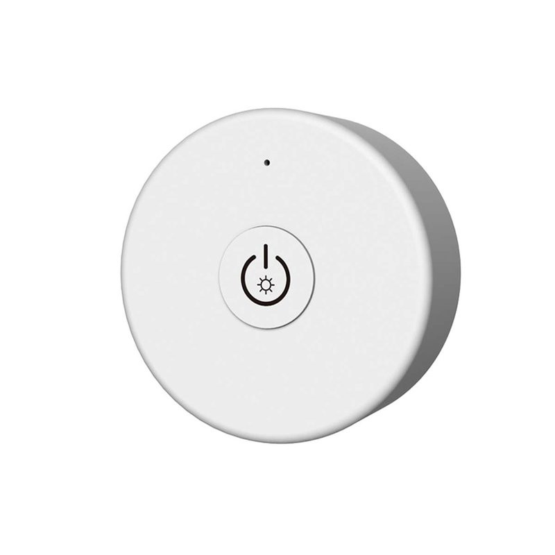 Telecomando Mini Dimmer Portatile O Fisso RF 2.4GHz Rotondo Mono Canale Magnetic