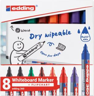 edding 360 whiteboard marker Pack of 8