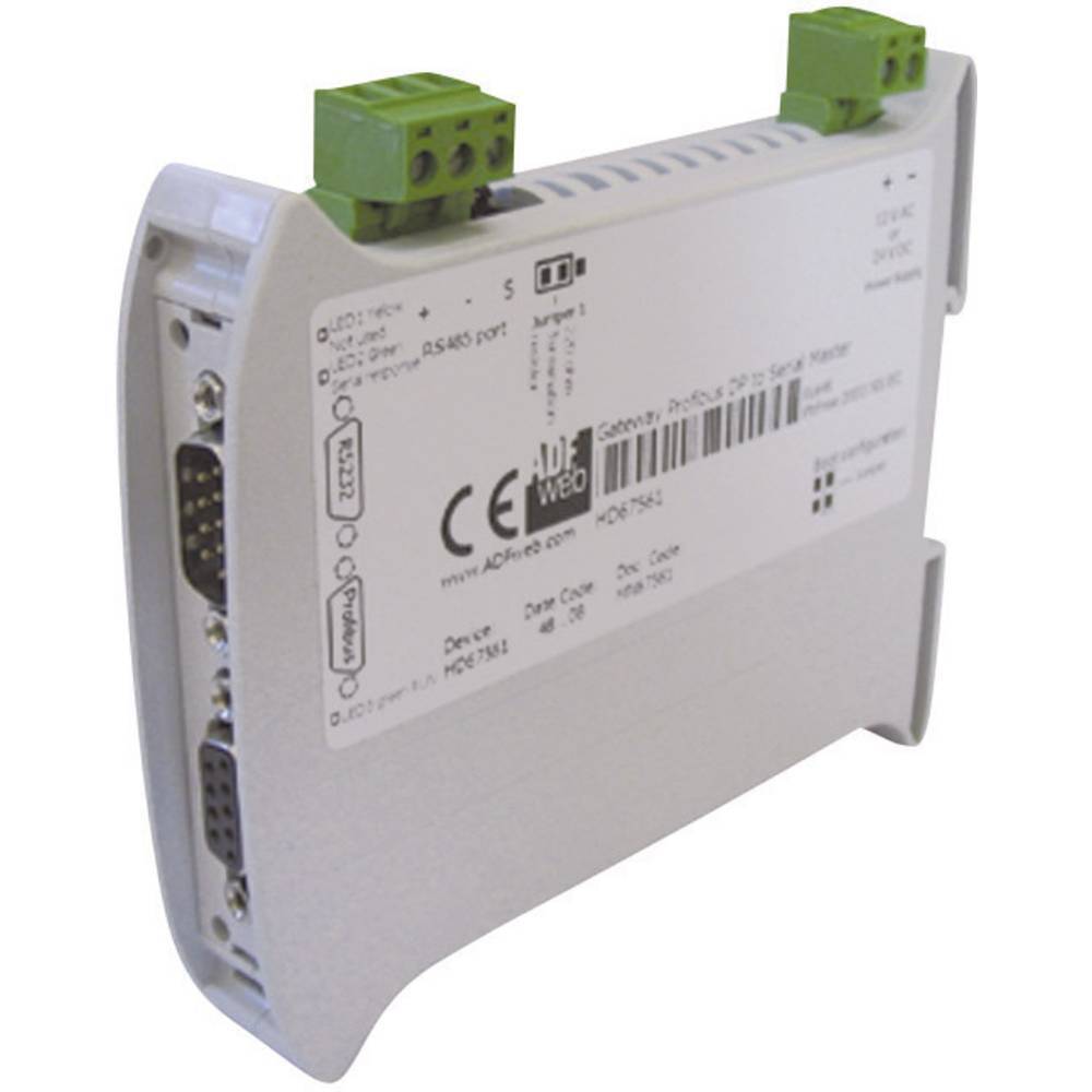 Wachendorff HD67561 HD67561 Gateway Profibus, RS-232, RS-485 24 V/DC 1 pz.