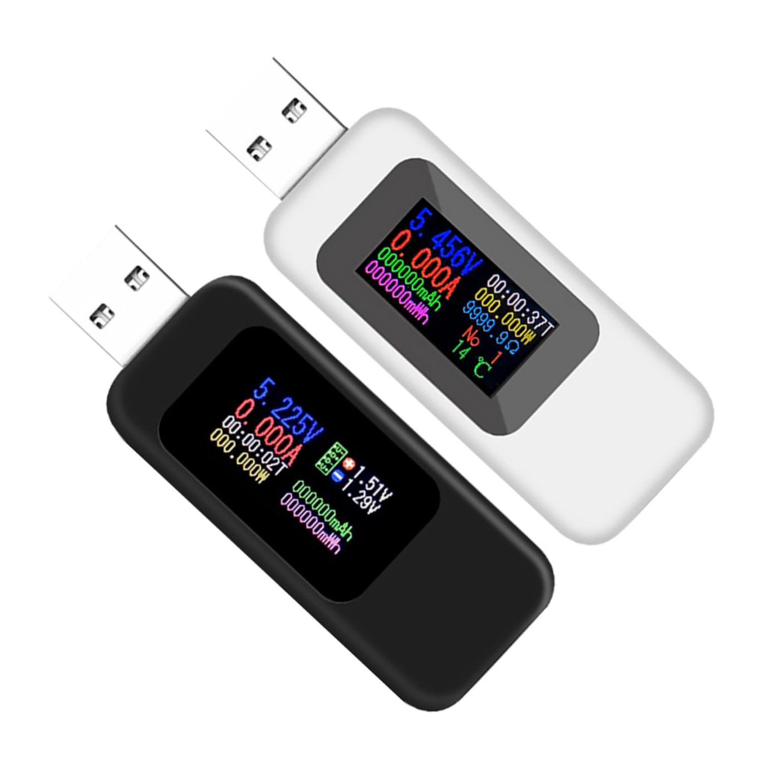 2 Pezzi USB Tester Controllo Tensione USB Tester Tensione USB Tester Carica4393