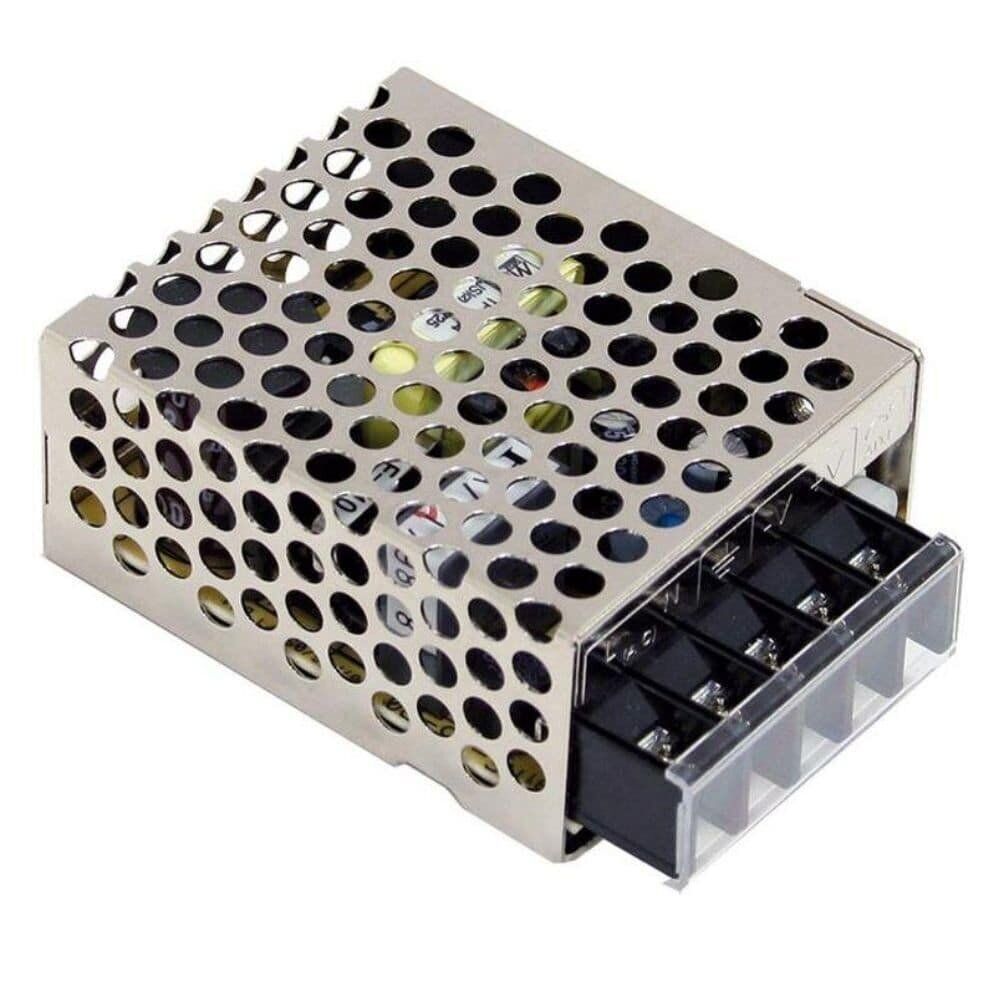 RS-15-5 - Mean Well - Alimentatore Box Metallo 15W 5V
