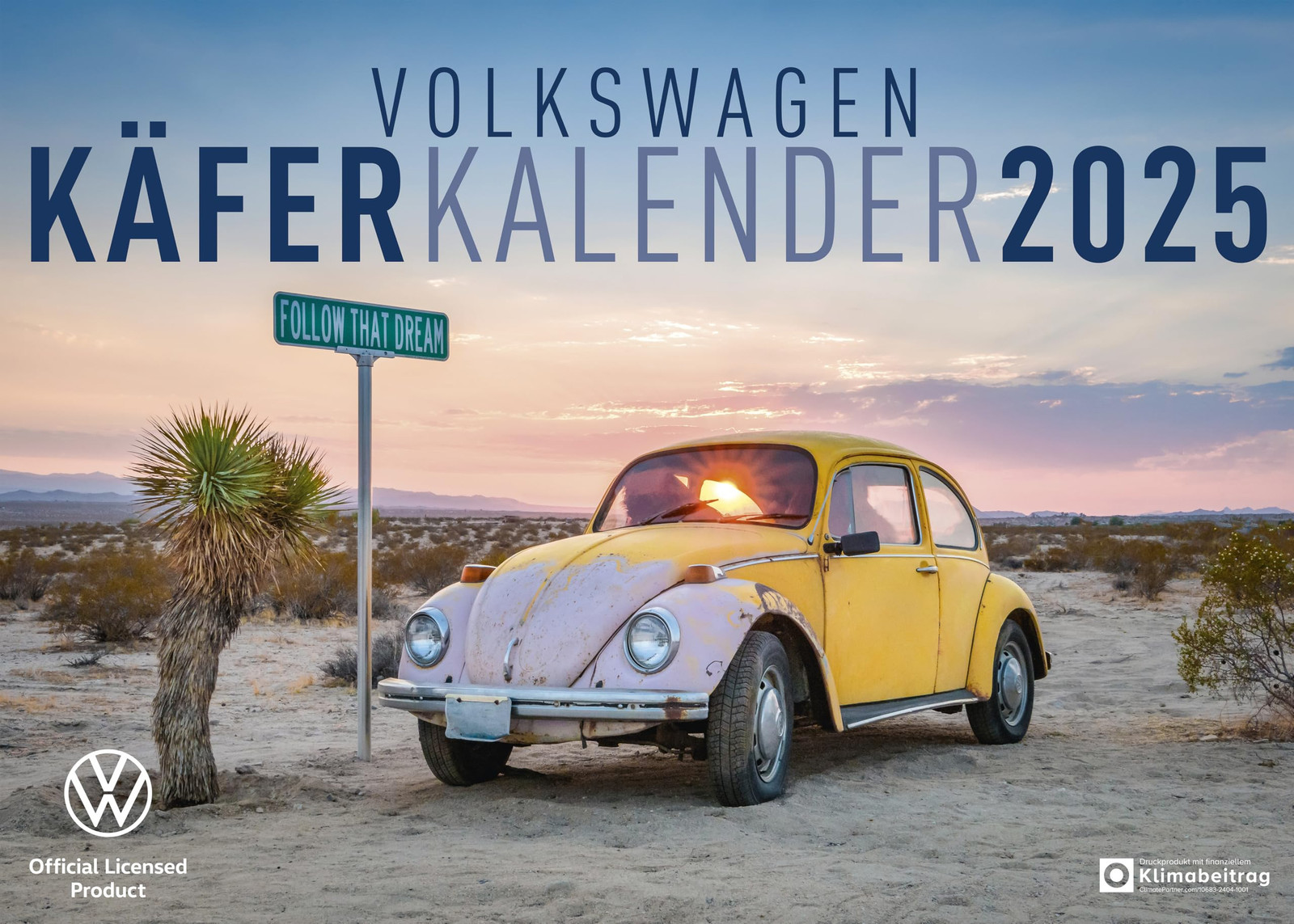 Calendario Volkswagen Beetle 70 x 50 2025 (M1Y)