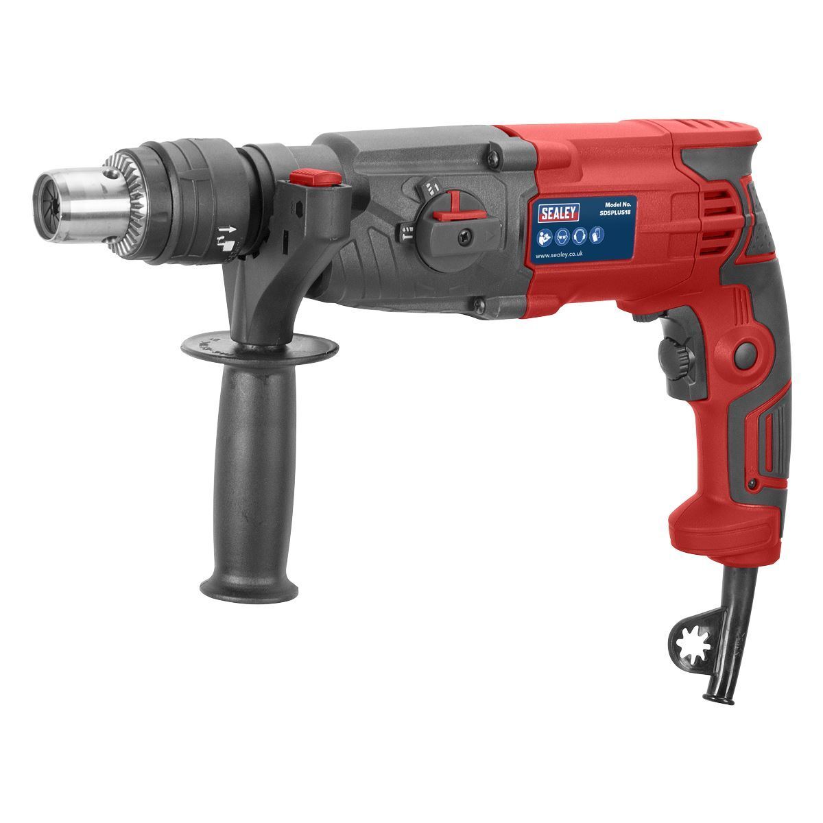 Sealey Martello Perforatore Trapano Sds Plus � 18mm 750W/230V SDSPLUS18