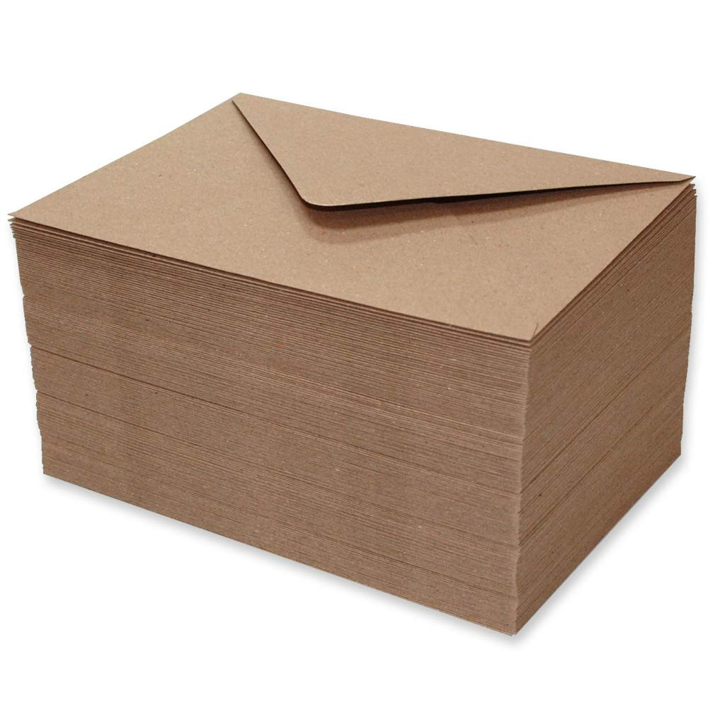 Craft UK 2337-150 - Buste in carta kraft, 5 x 7 cm (R9P)