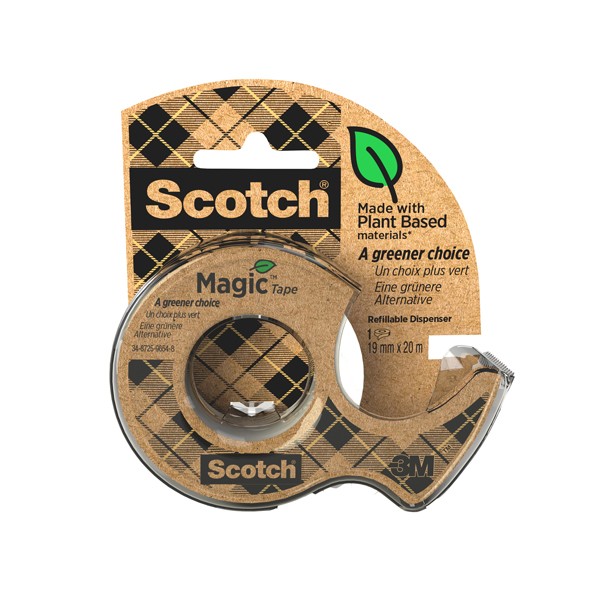 Nastro Adesivo Magic 900 Scotch 3M - 19 mm x 20 m - in Chiocciola - 7100082821 (