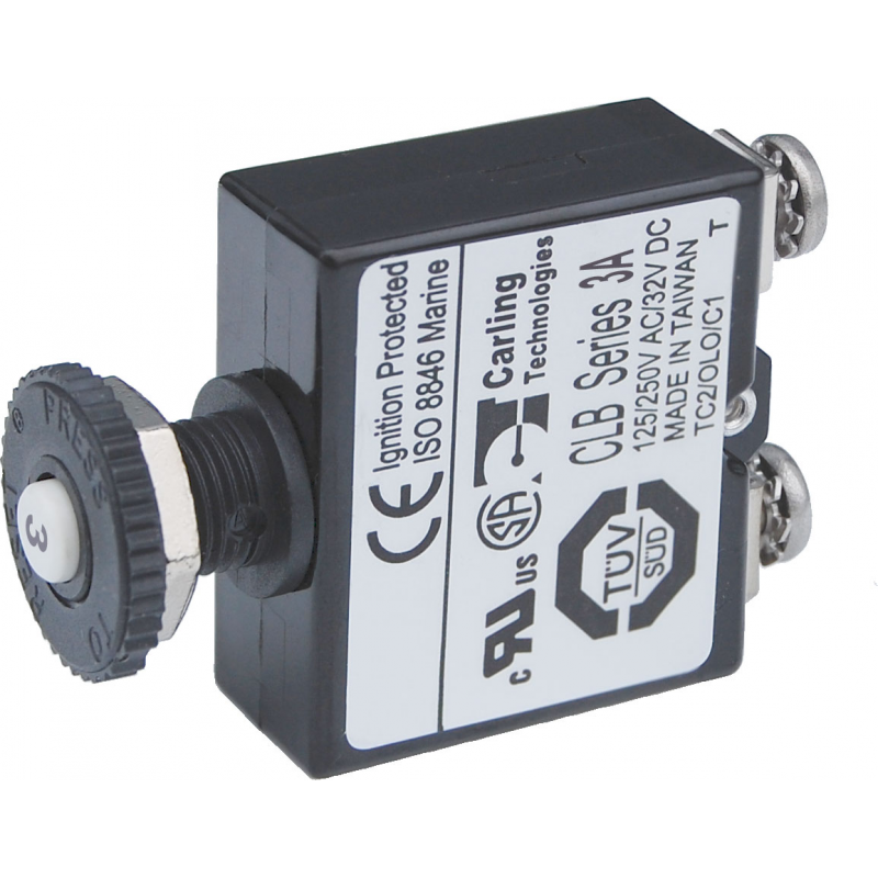 Blue Sea Magnetotermico a Pulsante 7A 2131-BSS