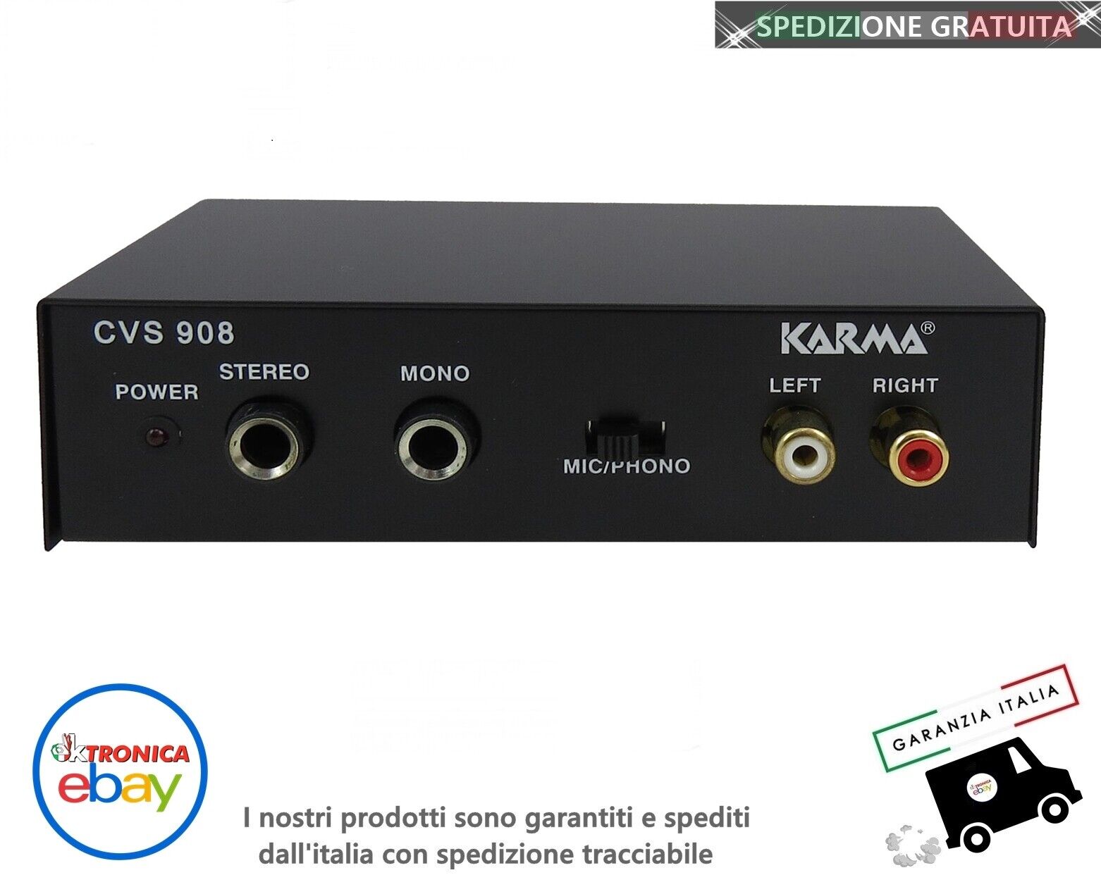 Karma Convertitore Di Segnale Audio Cvs 908