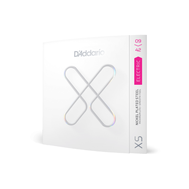 D'addario XSE0942 - CORDE PER CHITARRA ELETTRICA NICKEL, SUPER LIGHT 09-42
