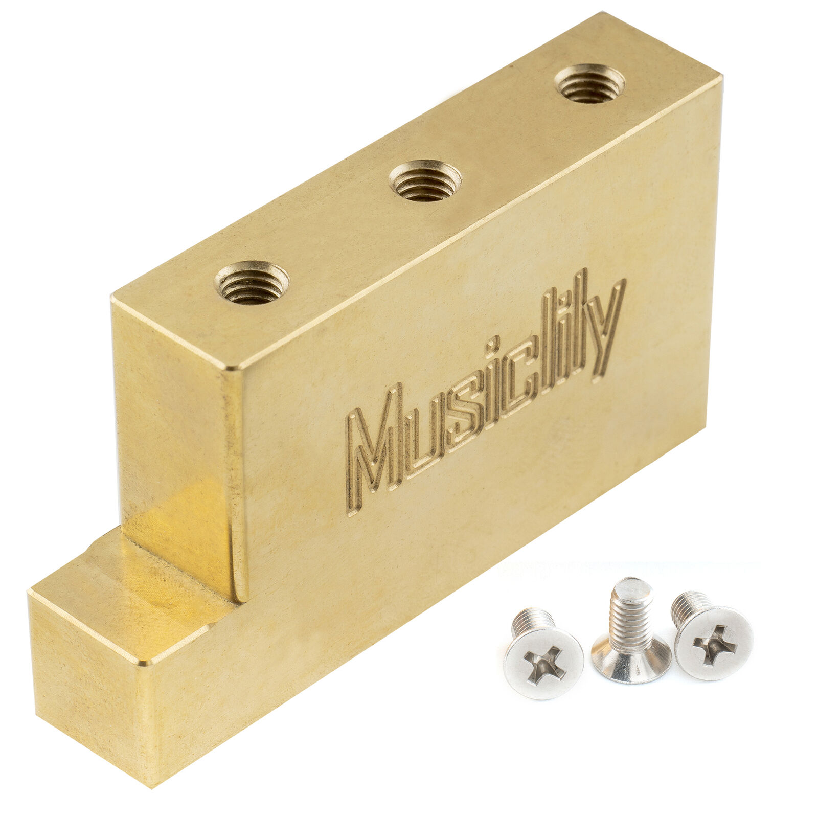 Musiclily Ultra 32mm Brass L Tremolo Block For Floyd Rose Locking Tremolo Bridge