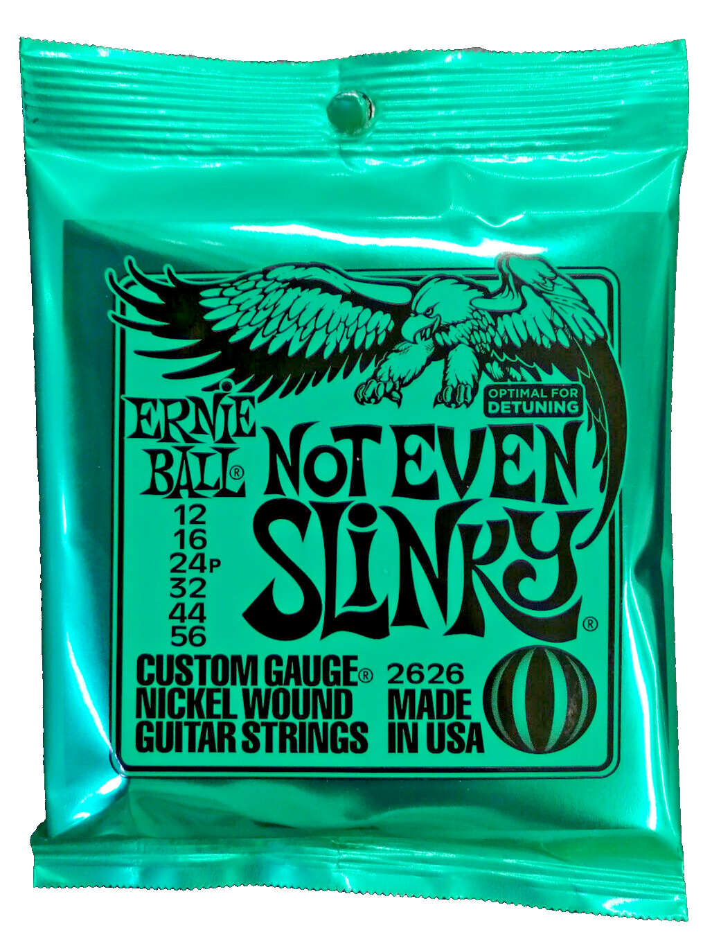 Ernie Ball Muta Corde Chitarra Elettrica 12 - 56 2626 Not Even Slinky Set da 6