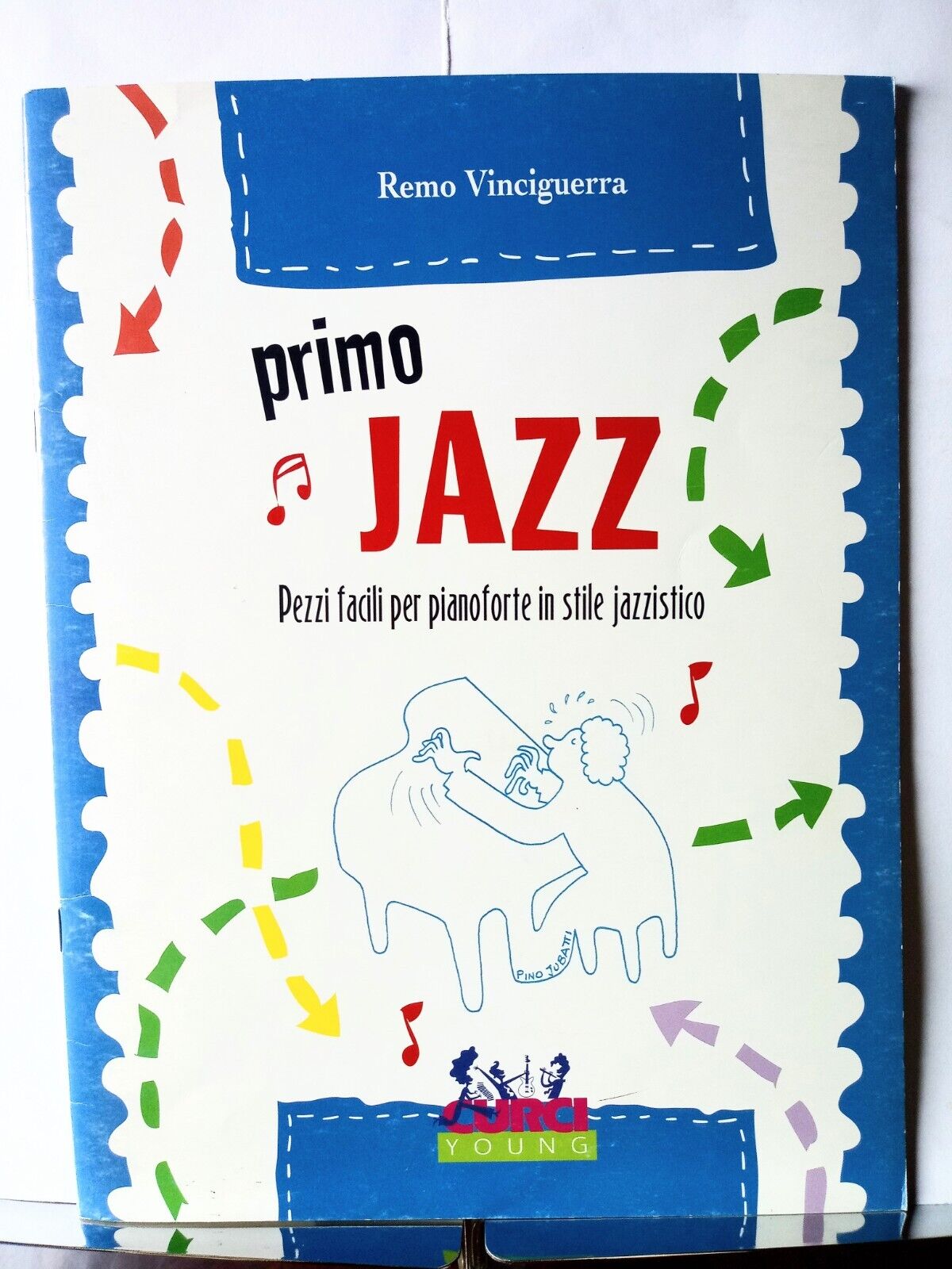 VINCIGUERRA Primo Jazz Pezzi facili in stile jazz Spartito per pianoforte, nuovo
