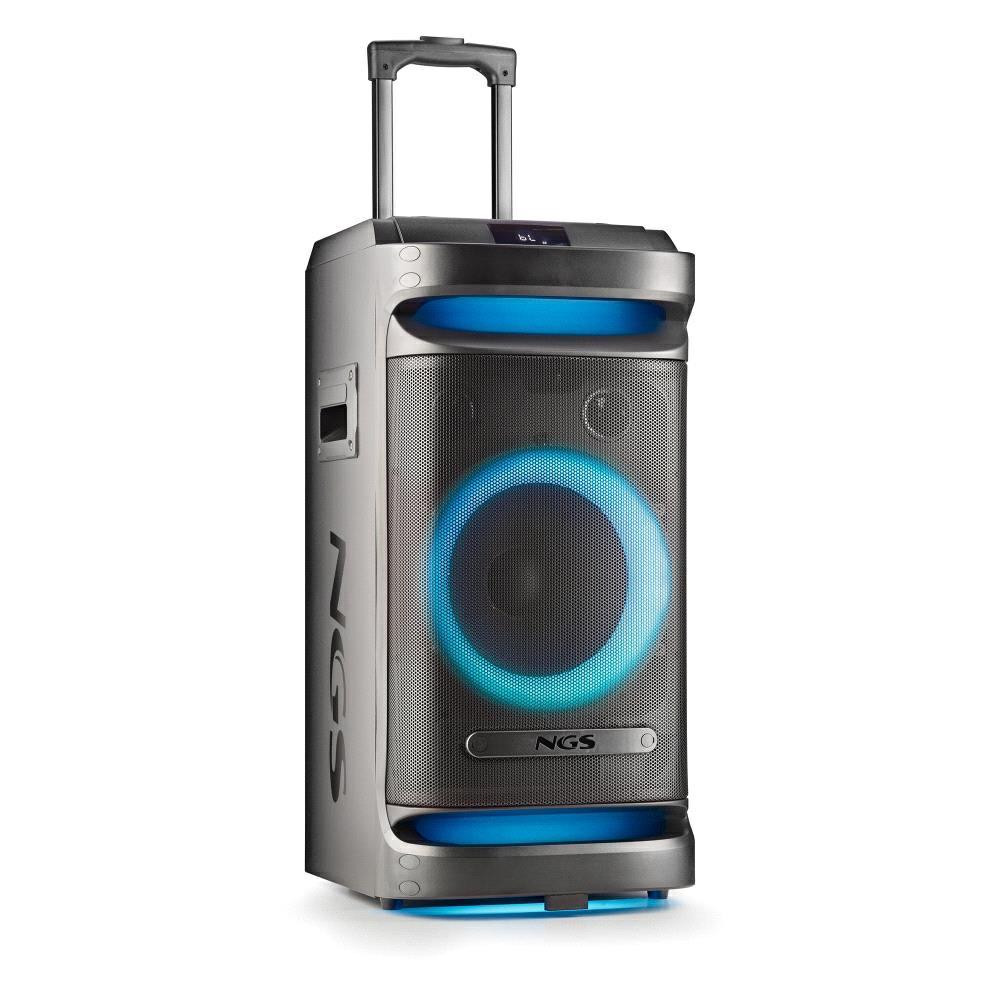 Microfono - Ngs Spekear Trolley Wilddubzero Dj Party Microfono Rgb Tws 120w Nera