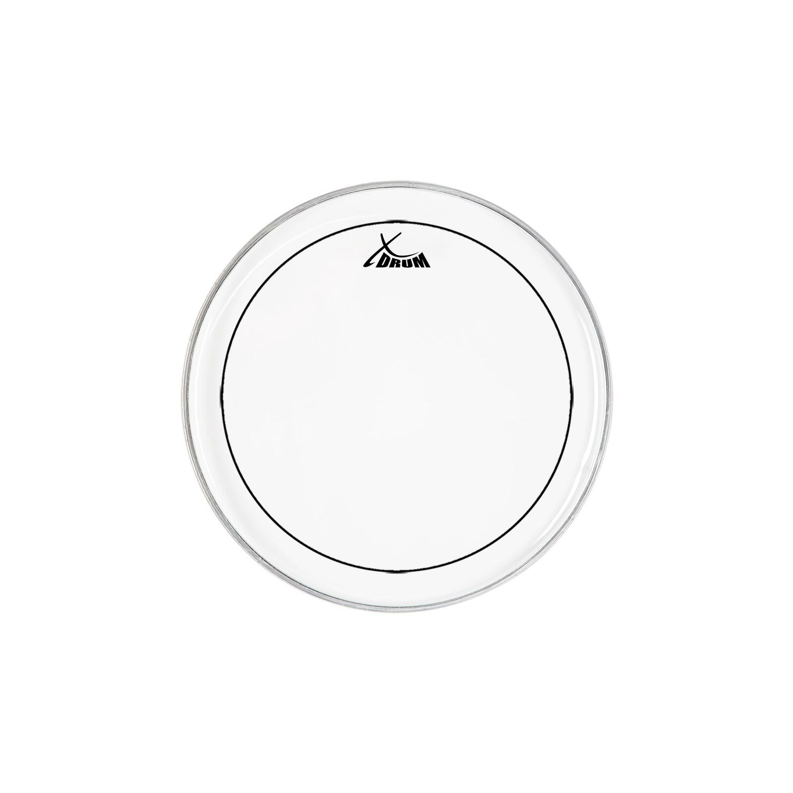 Pelle Batteria Idraulico Trasparente 13'' per Batteria Acustica Rullante Timpano