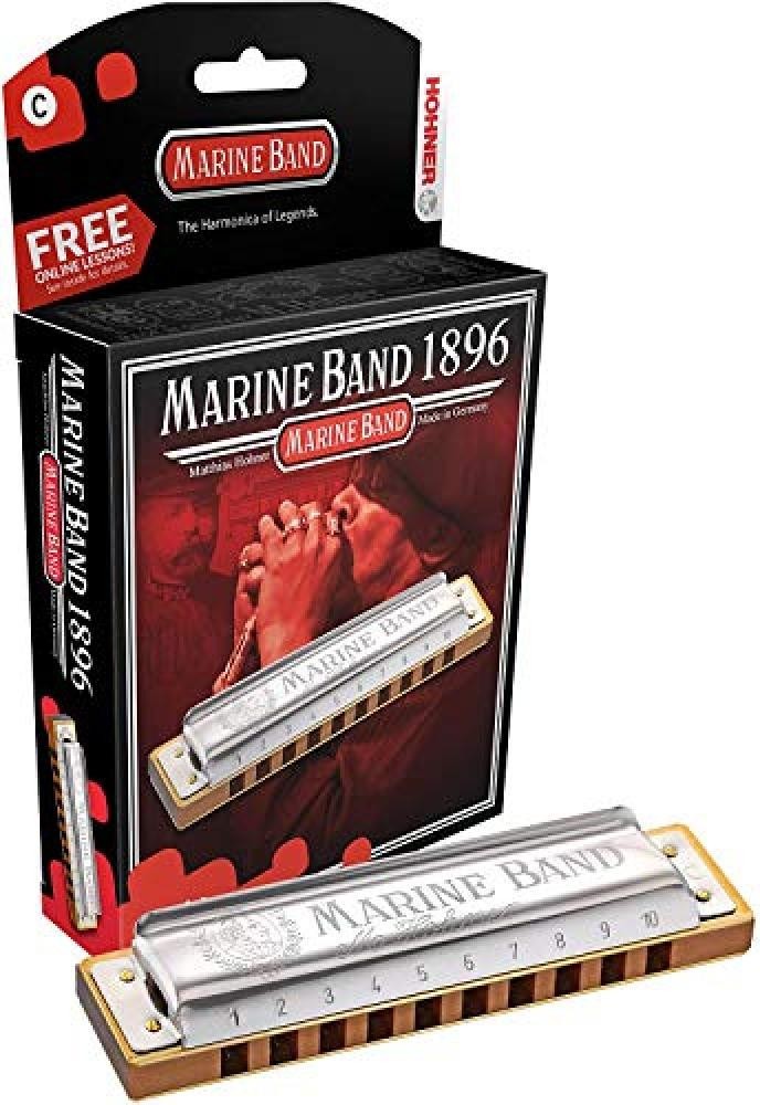 Hohner Marine Band Harmonica - NUOVO