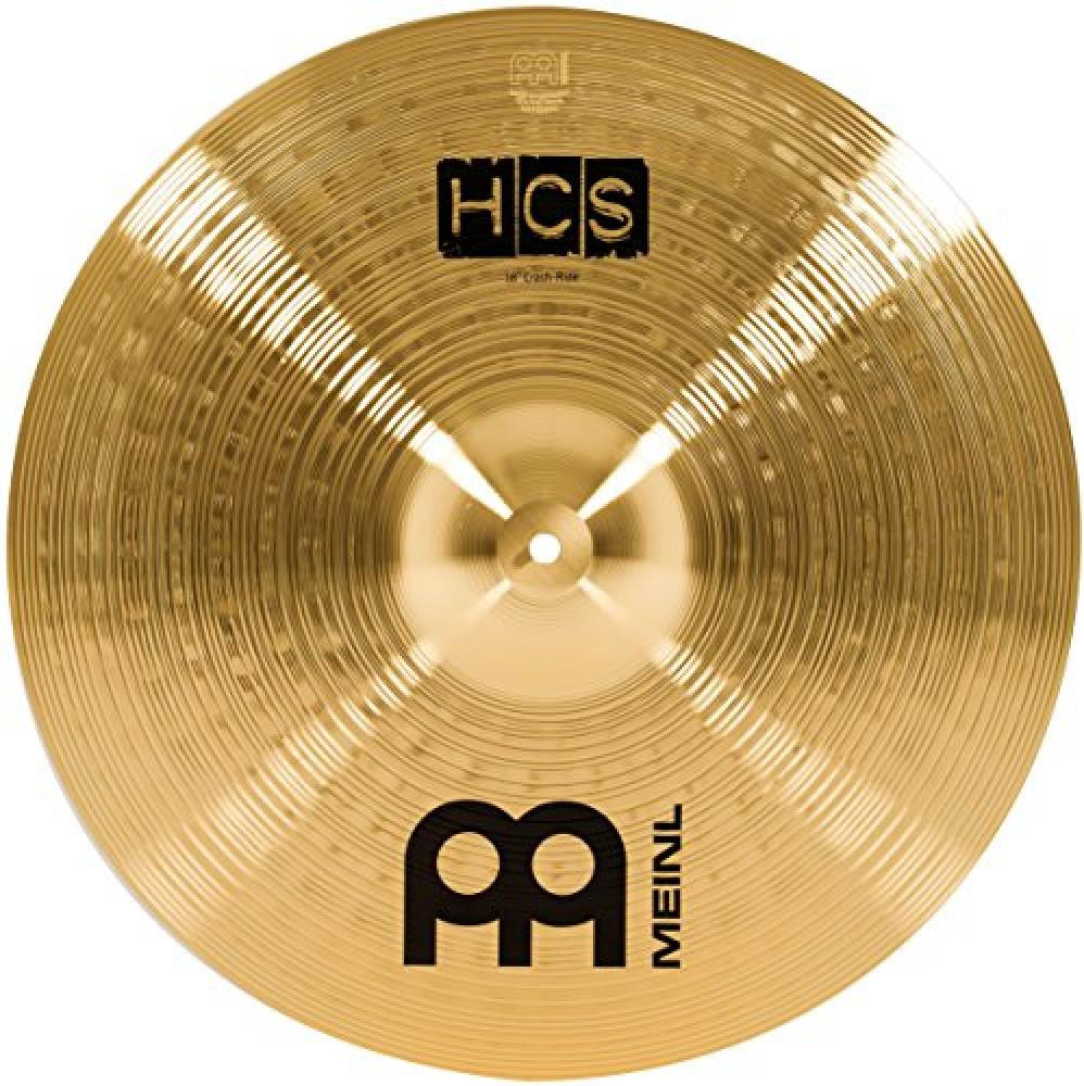(TG. Medium) Meinl Cymbals HCS18CR HCS - Piatto Crash Ride, 18" (45,72 cm) - NUO