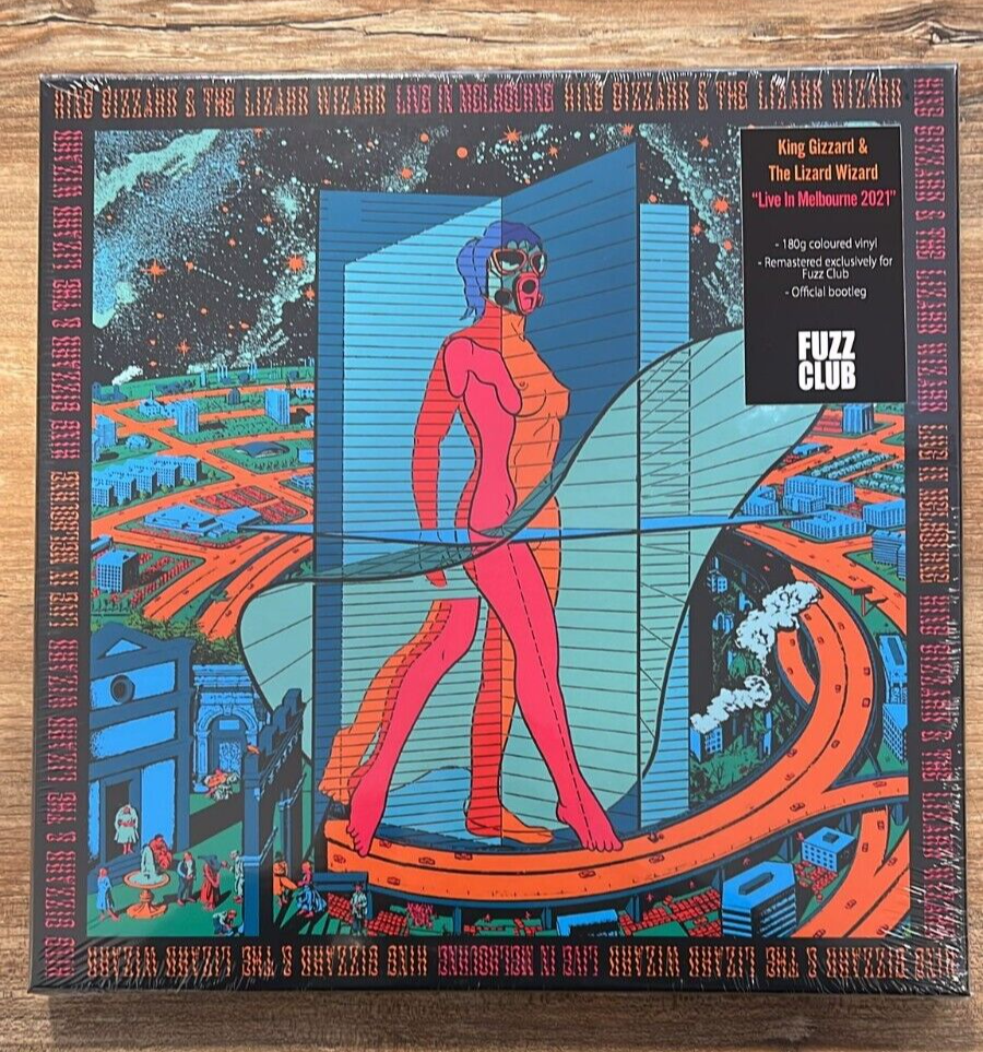KING GIZZARD & THE LIZARD WIZARD - Live In Melbourne 2021 (3XLP-VINILE) Box Set