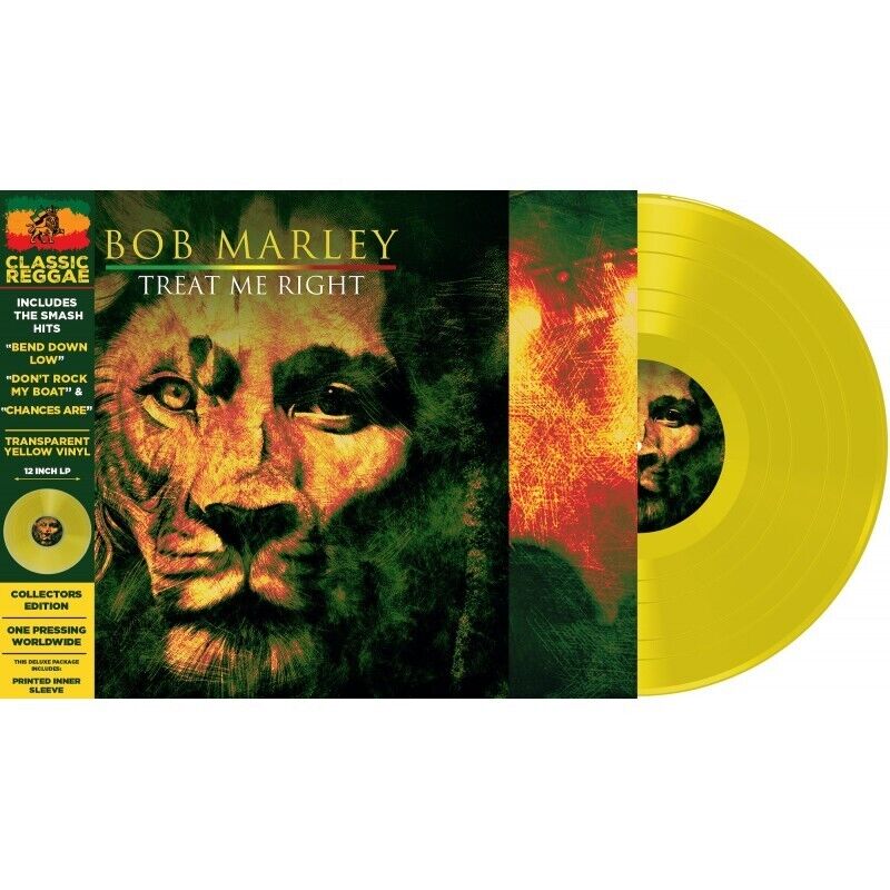 BOB MARLEY - 'Tream Me Right' LP Giallo Trasparente (Limited Edition)