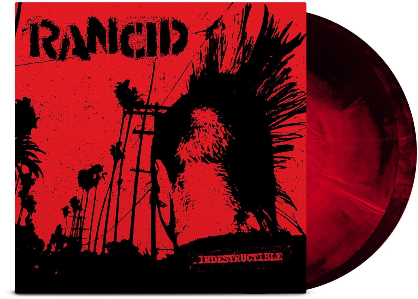 Rancid Indestructible - Anniversary Edition - Redish w/Black Galaxy (Vinyl LP)