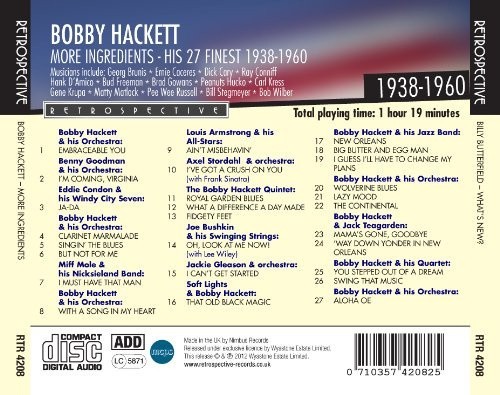 More Ingredients by HACKETT,BOBBY